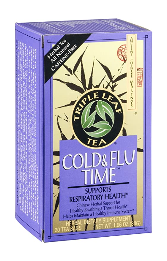 Triple Leaf Tea Cold Flu Time Tea